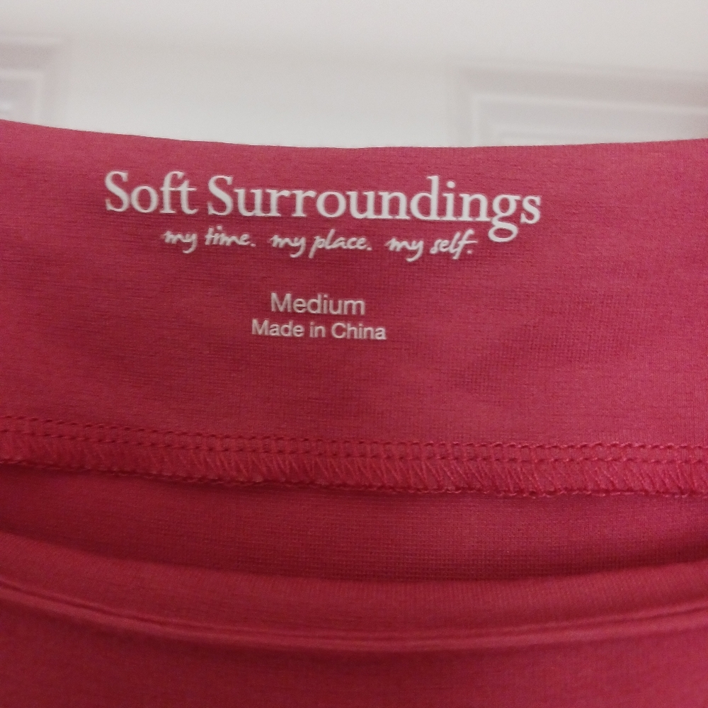 Soft Surroundings Raspberry Midi Dress - Picture 3 of 9